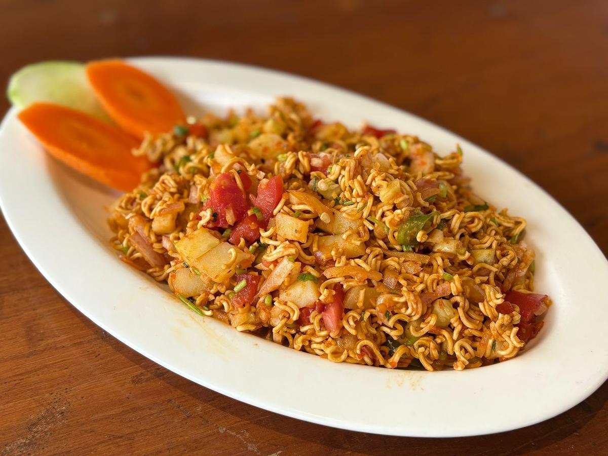 Wai Wai Nepali Sadeko Salad